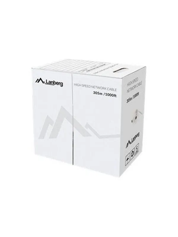 Lanberg bulk cable - 305 m - blue - Blå - 305m