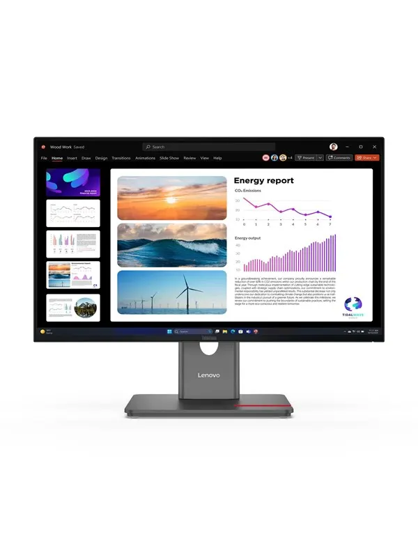 24" Lenovo ThinkVision P24Q-40 - 2560x1440 (QHD) - 120Hz - IPS