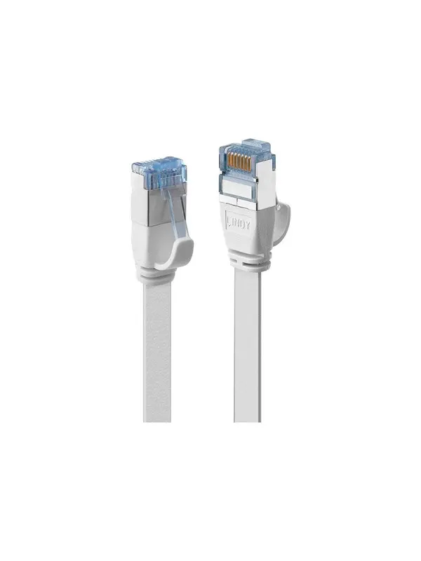 Lindy patch cable - 3 m - white - Vit - 3m