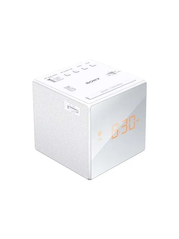 Sony ICF-C1 - klockradio - AM/FM - Mono - Vit