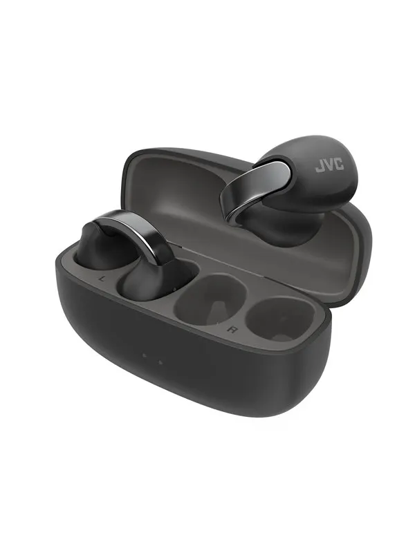 JVC Open Ear Nearphone True Wireless Headphones - Black