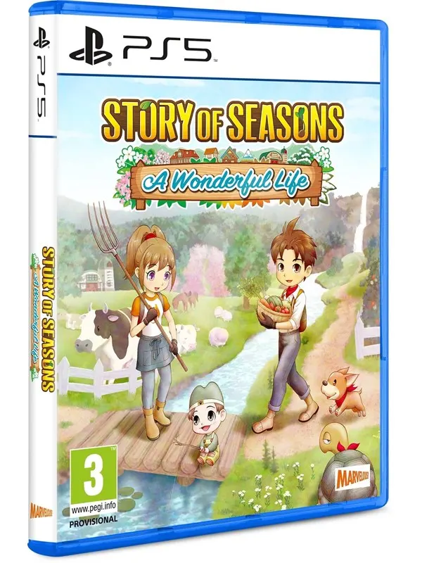 Story of Seasons: A Wonderful Life (Standard Edition) - Sony PlayStation 5 - Virtuellt liv