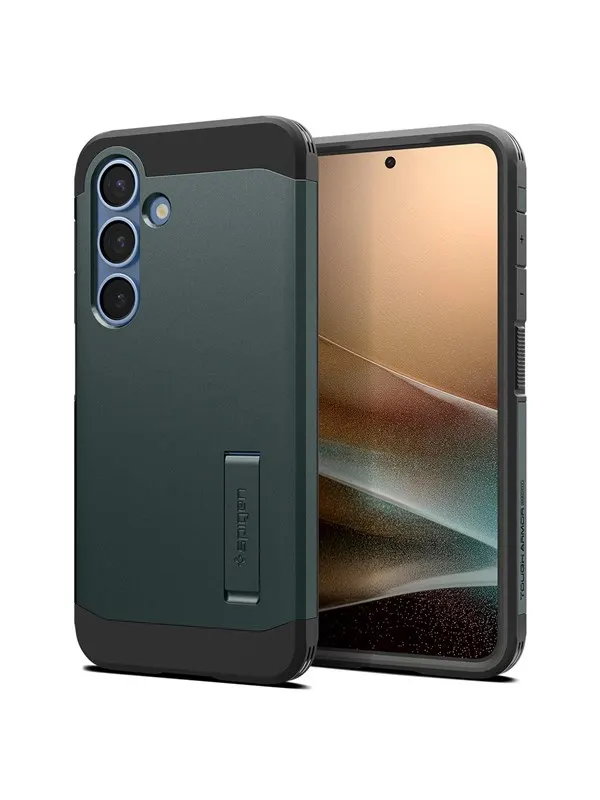 Spigen Tough Armor MagSafe - abyss green - Samsung Galaxy S25+