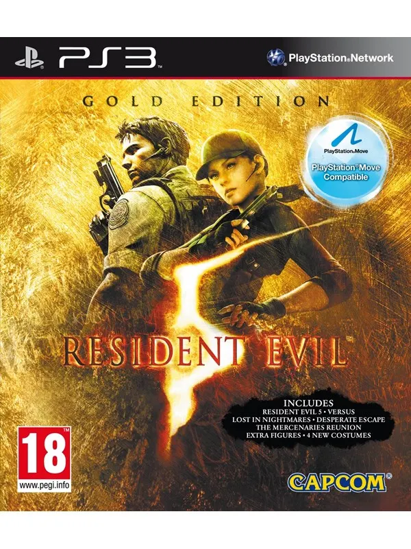 Resident Evil 5 (Gold Edition) - Sony PlayStation 3 - Skräck