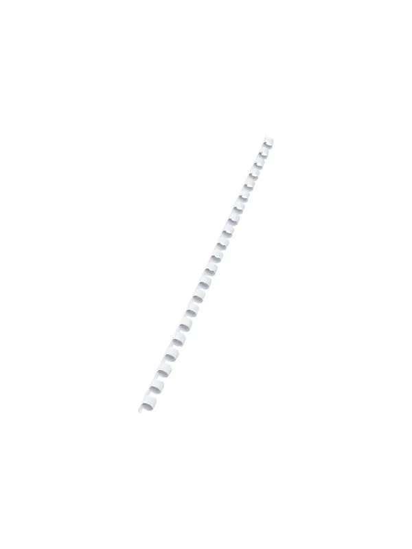 GBC Plastspiral CombBind 8mm A4 21R Blå Vit