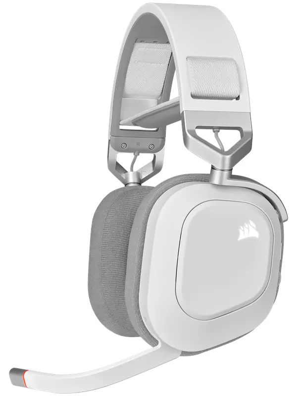 Corsair HS80 RGB Wireless - White