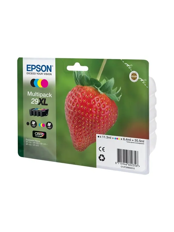 Epson 29XL 4-Pack (Black Yellow Cyan Magenta)