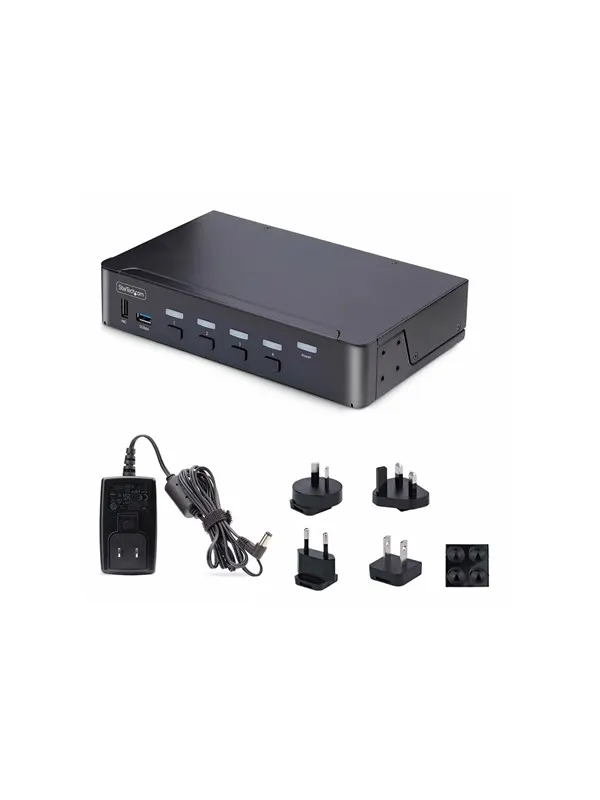 StarTech.com D86A2-4-PORT-8K-KVM