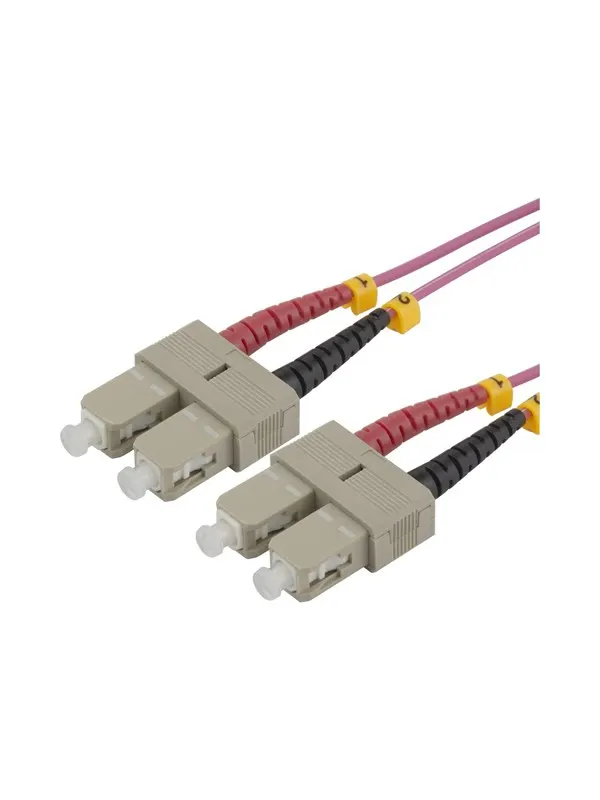 Deltaco patch cable - 0.5 m - pink - Rosa - 0.5m