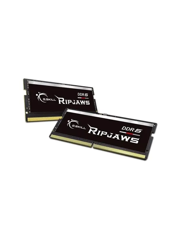 G.Skill Ripjaws SODIMM DDR5-5600 - 32GB - CL40 - Dual Channel (2 pcs) - Intel XMP - Svart