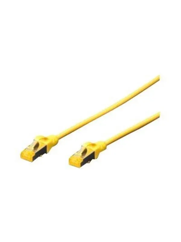 DIGITUS patch cable - 7 m - yellow - Gul - 7m