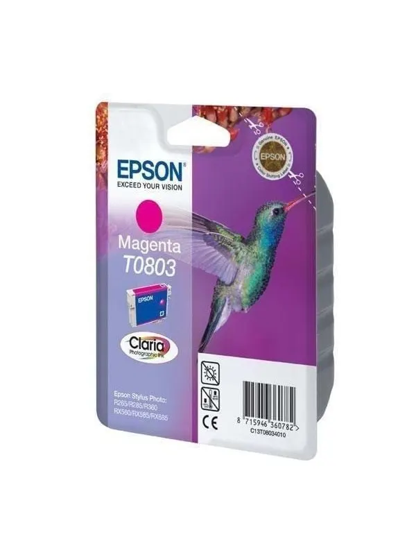 Epson T0803 - Magenta Ink - Bläckpatron Magenta