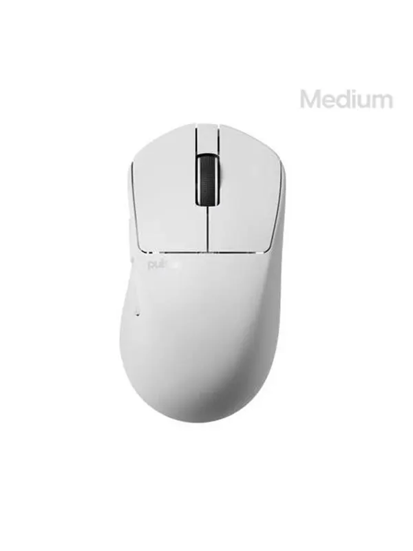 Pulsar X3 CrazyLight Medium Wireless (Uyuni White) - Gamingmus - Optic - 5 knappar - Vit
