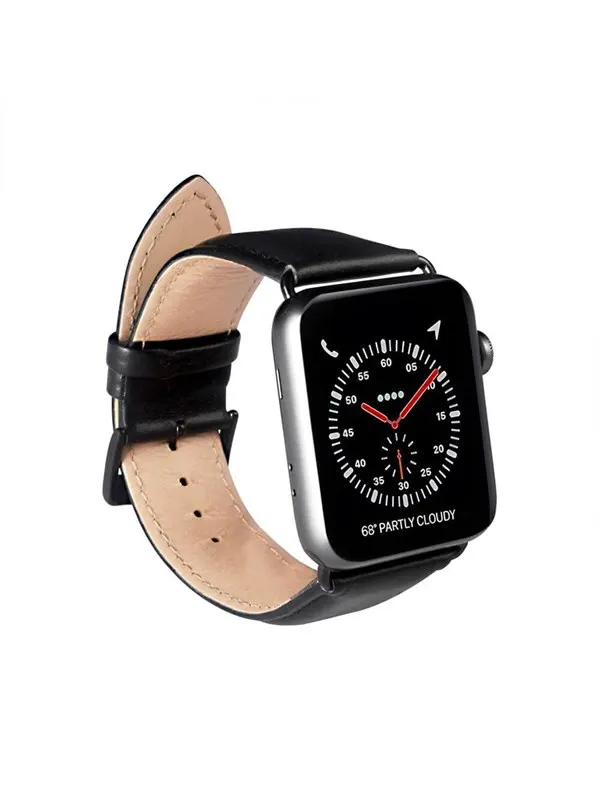 Buffalo Watch Band Black Apple Watch 42/44/45mm