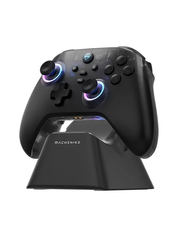 Machenike G3 V2 Wireless Game Controller with Charging Station - Black - Wireless Controller