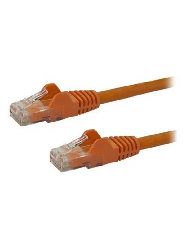 StarTech.com 0.5m Orange Cat6 / Cat 6 Snagless Ethernet Patch Cable 0.5 m - network cable - 50 cm - orange - Orange - 0.5m