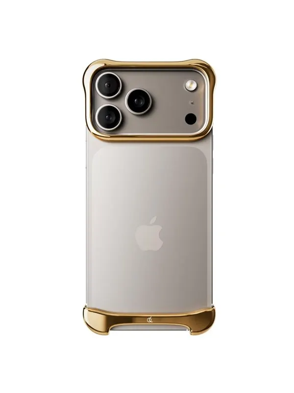 Arc Pulse Aluminum Polished Gold for iPhone 17 Pro