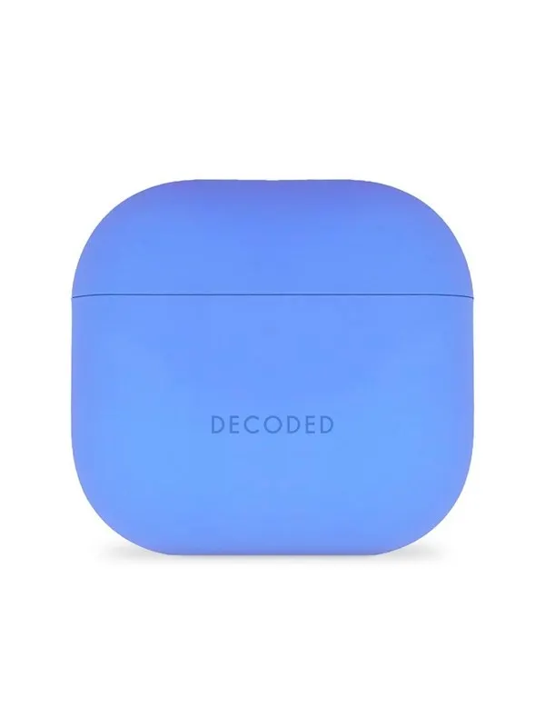Decoded Silicone Aircase for Airpods Gen 4 Blue