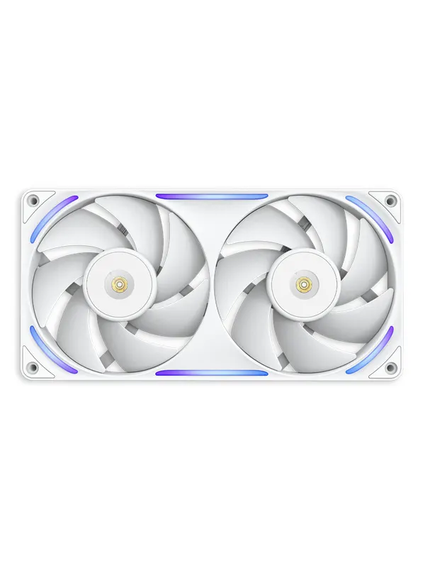NZXT F280X - Chassi fläkt - 140mm - Vit med RGB-ljus - 41 dBA