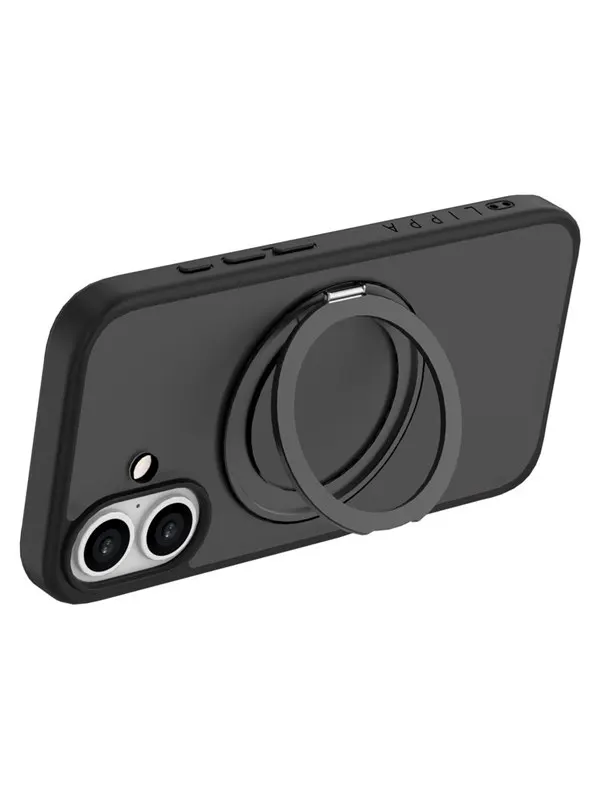 Lippa MagSafe 360 rotating iPhone 16 Cover Black