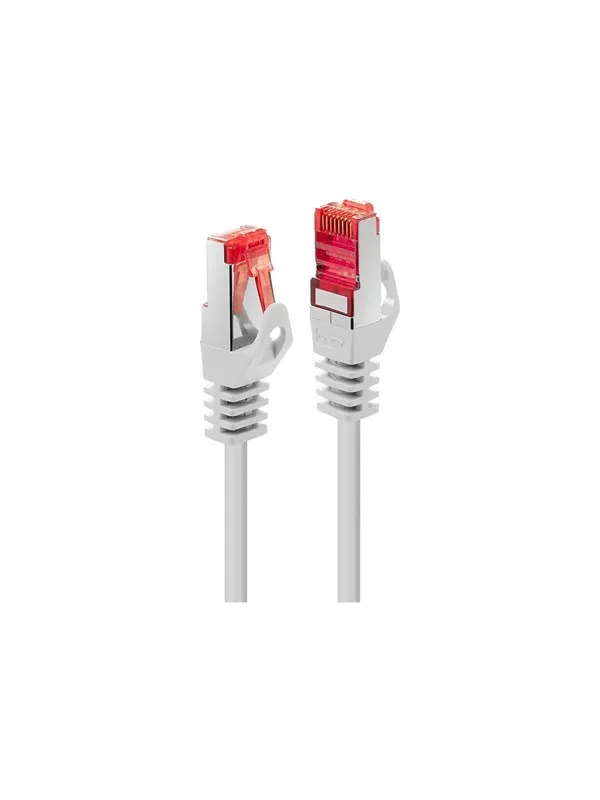 Lindy Basic patch cable - 2 m - white - Vit - 2m