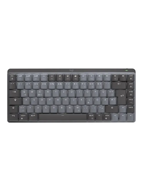 Logitech Master Series MX Mechanical Mini - Tangentbord - Schweizisk - Grå