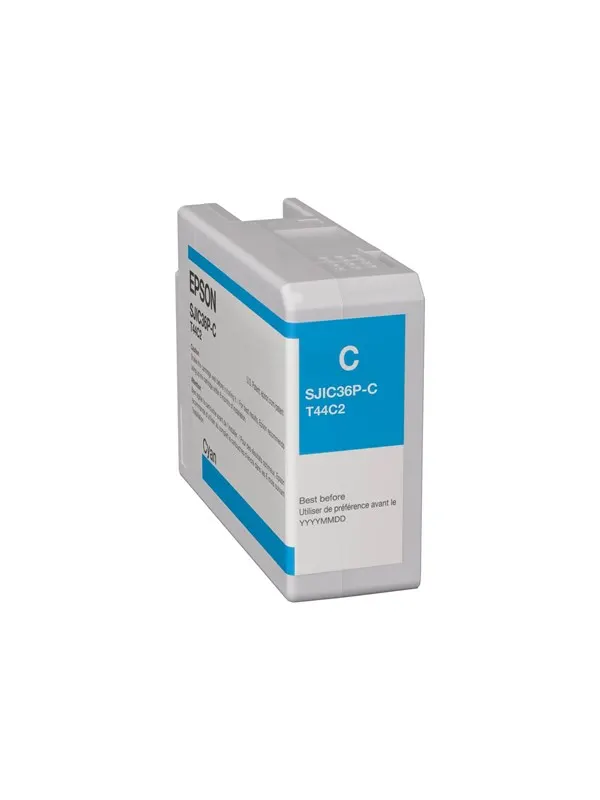 Epson SJIC36P(C) - cyan - original - ink cartridge