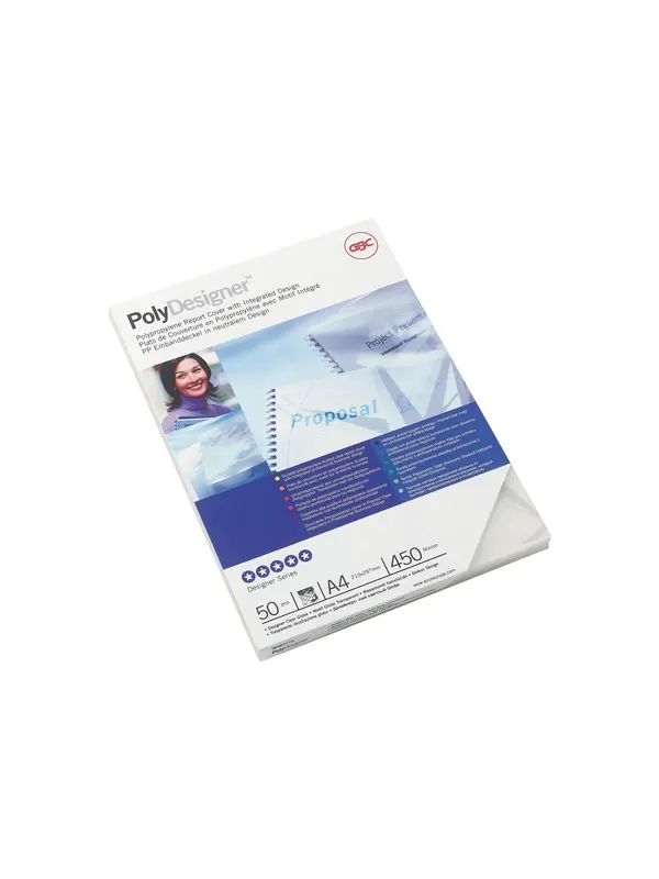 GBC PolyClearView - 50 pcs. - binding cover