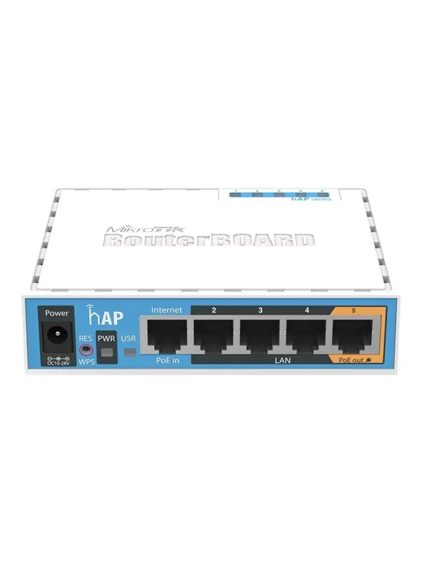 MikroTik RouterBOARD hAP - Wireless router N Standard - 802.11n