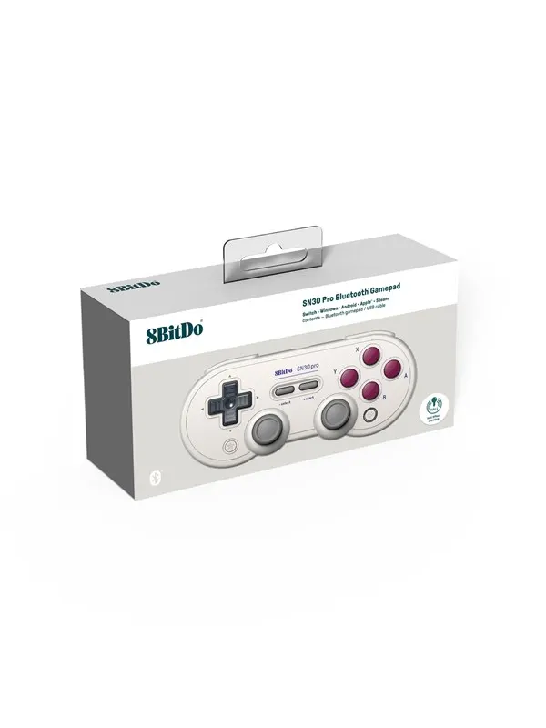 8BitDo SN30 Pro Bluetooth Controller (Hall Effect) - G Classic Edition - Wireless Controller - Android