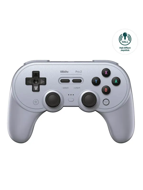 8BitDo PRO 2 (Hall Effect) - Grey - Wireless Controller - Android