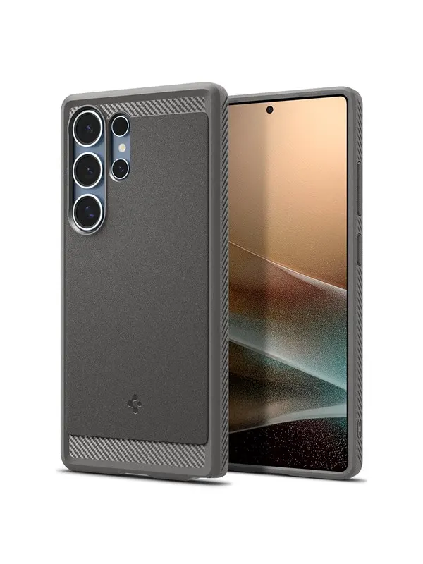 Spigen Rugged Armor MagSafe - marble gray - Samsung Galaxy S25 Ultra