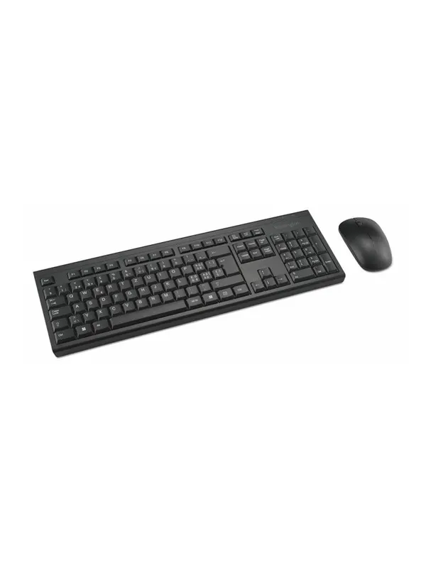 Kensington KM150 EQ - Tastatur & Mus set - Schweizisk - Svart