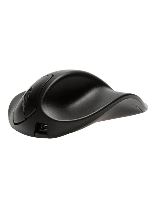 Bakker Elkhuizen HandShoeMouse Small - Mouse - 3 knappar - Svart