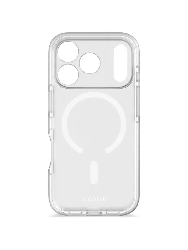 Decoded - DropTec Transparent Backcover for iPhone 17 Pro Max - Frosted White