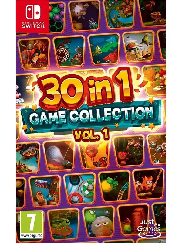 30-in-1 Game Collection: Vol. 1 (Code in a Box) - Nintendo Switch - Party
