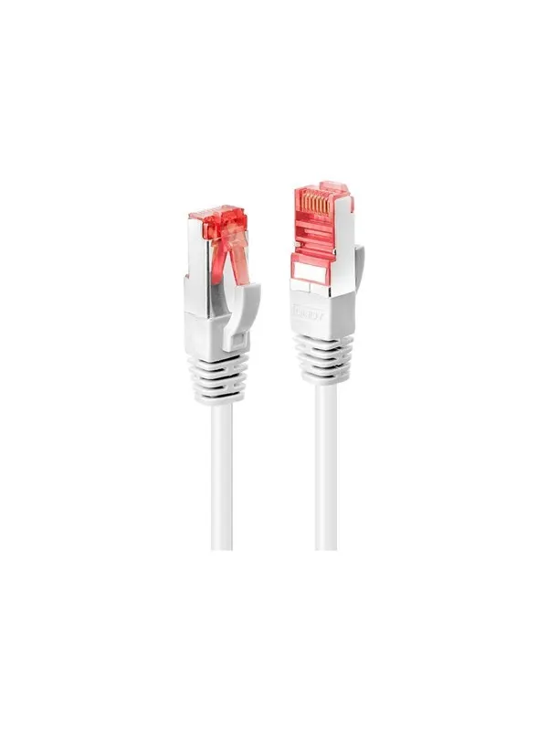 Lindy patch cable - 3 m - white - Vit - 3m