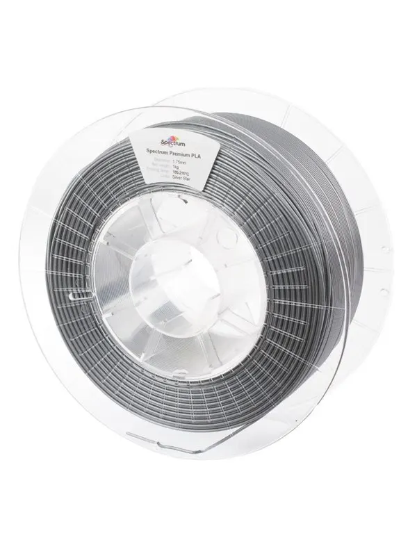 Spectrum 3D Filament / PLA Premium / â 1.75 mm / Silver Star / 1 kg
