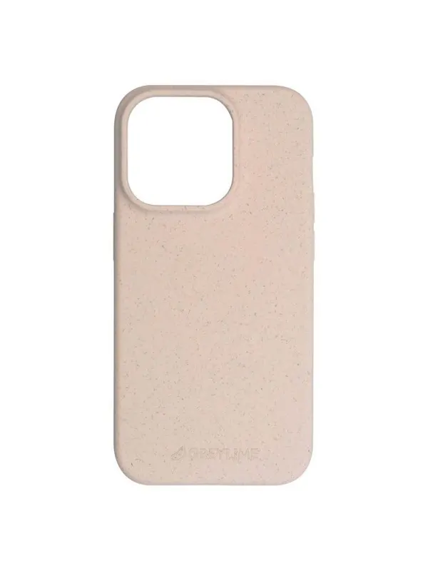 GreyLime iPhone 14 Pro Biodegradable Cover - Peach