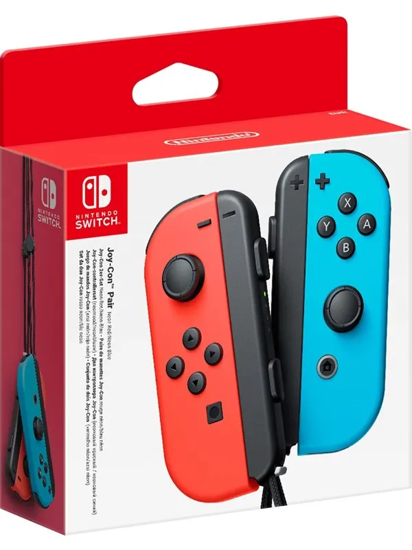 Nintendo Joy-Con Pair Neon Blue/Neon Red - Wireless Controller - Nintendo Switch