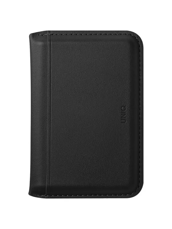 UNIQ yden DS RFID Magnetic Wallet with Phone Stand - Black