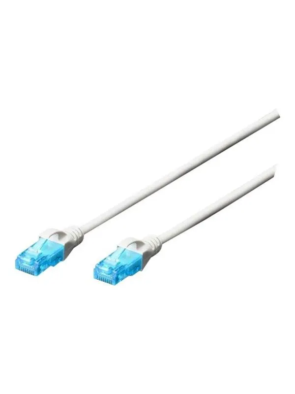 DIGITUS Professional patch cable - 3 m - white - Vit - 3m