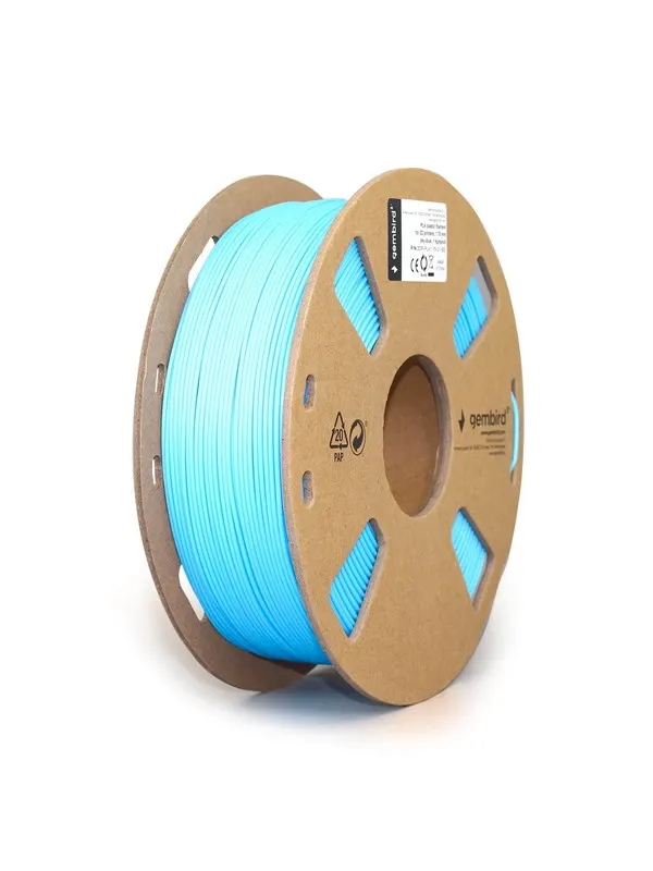 Gembird PLA filament - Himmelblå - 1.75mm ø - 1 kg