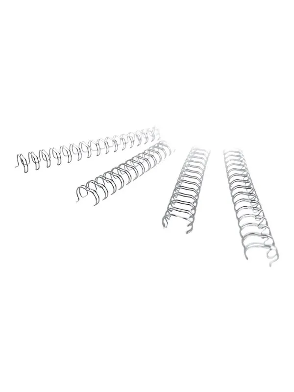 GBC Metallspiral 3:1 NO8 12.5mm A4 Svart Vit