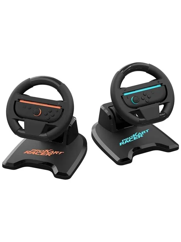 Subsonic Pro Kart Racer Duo - Black - Wireless Wheel - Nintendo Switch 2