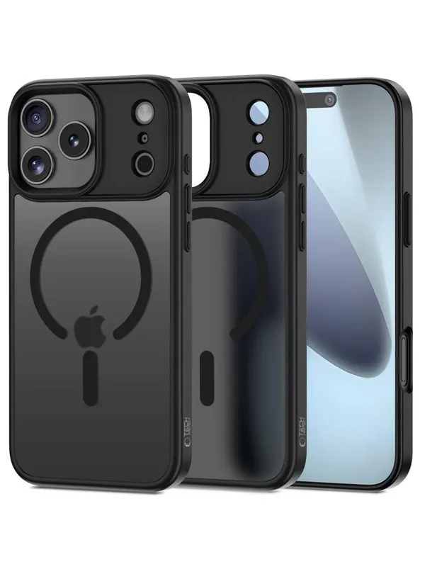 Tech-Protect MagMat MagSafe Case for iPhone 17 Pro - Matte Black
