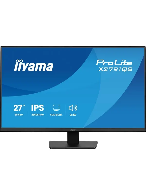 27" iiyama ProLite X2791QS - 2560x1440 (QHD) - 75Hz - IPS