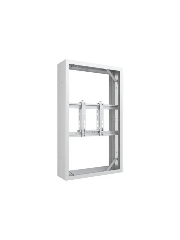 Multibrackets M Pro Series enclosure - medium - for 2 LCD displays - b2b - white - Max 50 kg - recommended for 43"