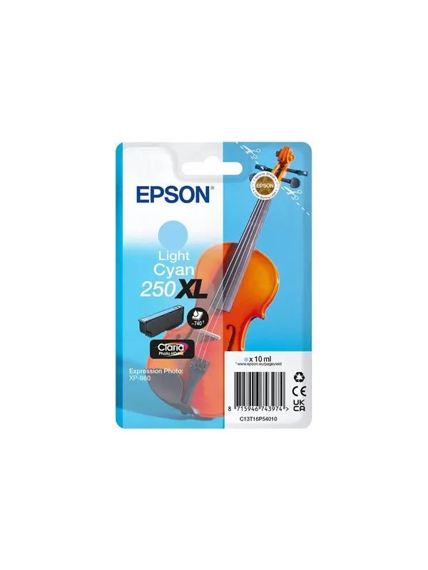 Epson 250XL - XL - light cyan - original - ink cartridge