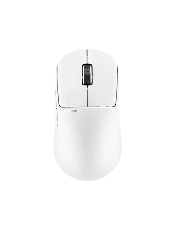 Pulsar X2N CRAZYLIGHT Medium (Uyuni White) - Gamingmus - Optic - 6 knappar - Vit